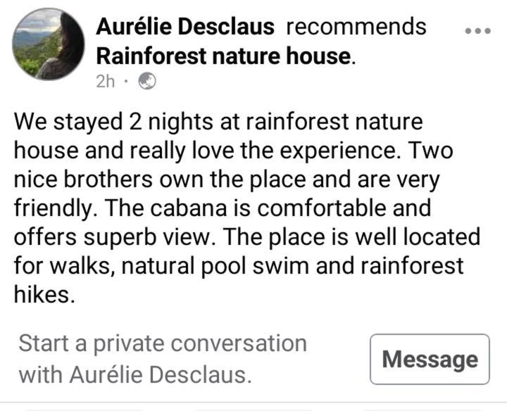 Rainforest Nature House Deniyaya Exteriér fotografie